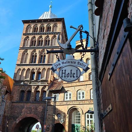 Altstadthotel Zum Goldenen Anker Lubeck Ngoại thất bức ảnh