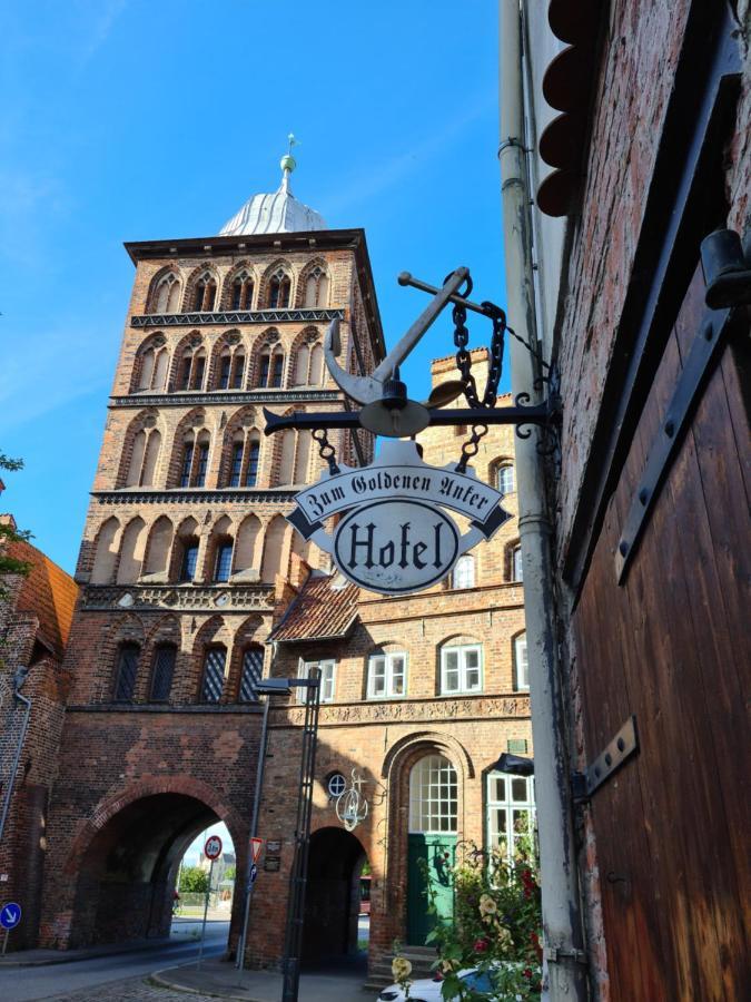 Altstadthotel Zum Goldenen Anker Lubeck Ngoại thất bức ảnh