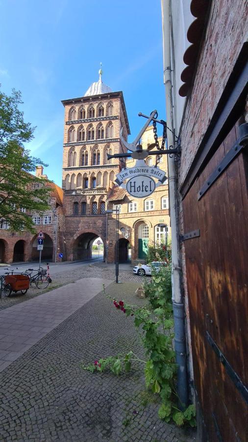 Altstadthotel Zum Goldenen Anker Lubeck Ngoại thất bức ảnh